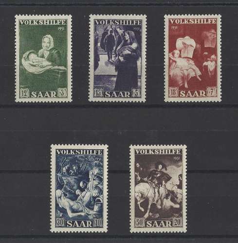 SARRE   Y/T   n° 296/300   neuf **    1951