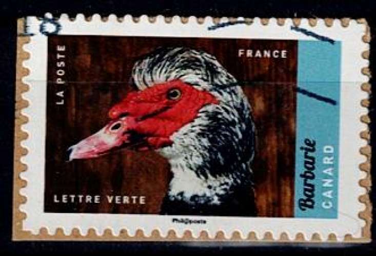 FRANCE 2017 - YT 1394 AUTO-ADHÉSIF OBLITÉRÉ.