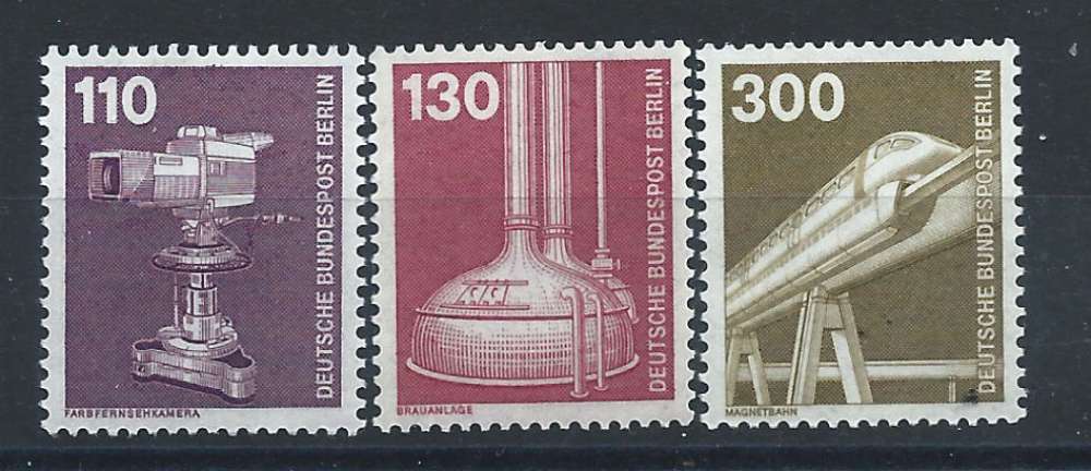 Allemagne Berlin N°629/31** (MNH) 1982 - Industrie et technique