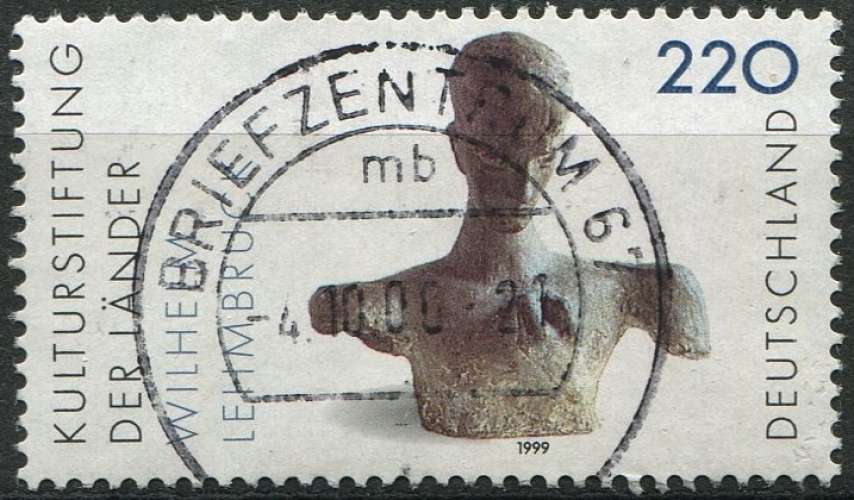 ALLEMAGNE RFA 1999 OBLITERE N° 1896