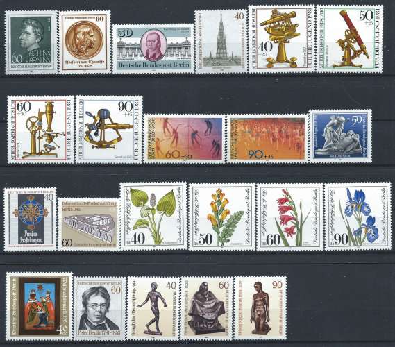 Allemagne Berlin Lot 22 Tp Neuf** (MNH) Année 1981