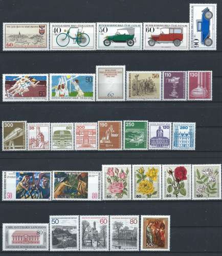 Allemagne Berlin Lot 30 Tp Neuf** (MNH) Année 1982
