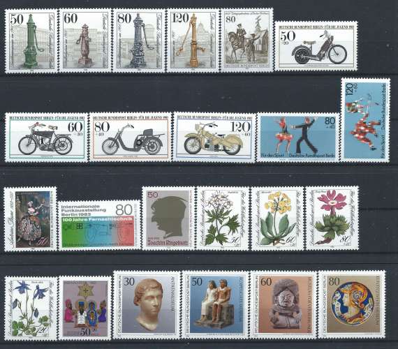 Allemagne Berlin Lot 23 Tp Neuf** (MNH) Année 1983