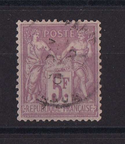 FRANCE   Y/T   n° 95   oblitéré   1877
