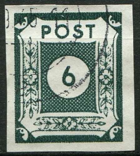 ALLEMAGNE SAXE ORIENTALE 1945 OBLITERE N° 2
