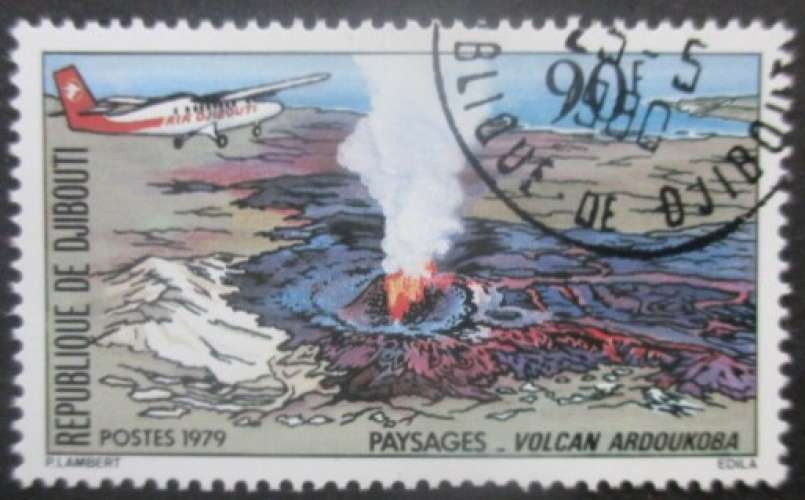 DJIBOUTI N°498 oblitéré cote 1€