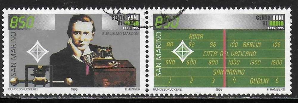 Saint Marin - Y&T n° 1468*69 - Oblitéré / Used  - 1996