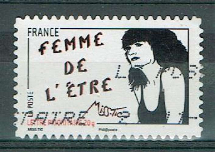 FRANCE 2011 - YT 538  AUTO-ADHÉSIF OBLITÉRÉ.