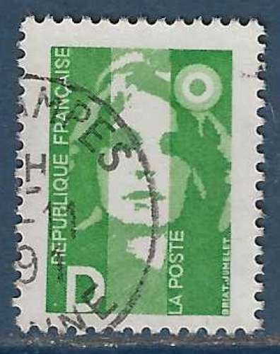 N°2711 Marianne de Briat D vert oblitéré