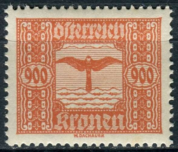 AUTRICHE 1922 NEUF** MNH Poste aérienne N° 7