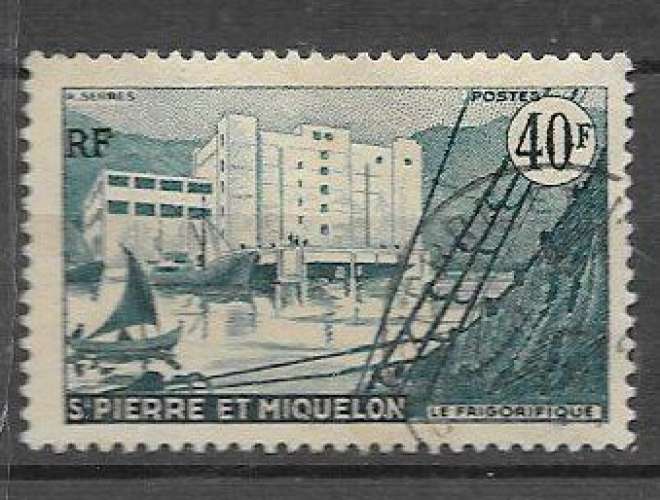 SPM - 1955 - YT    n°  351 oblitéré