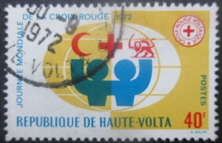 HAUTE VOLTA N°267 oblitéré