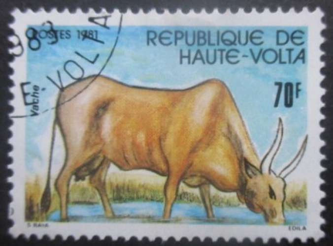 HAUTE VOLTA N°565 oblitéré