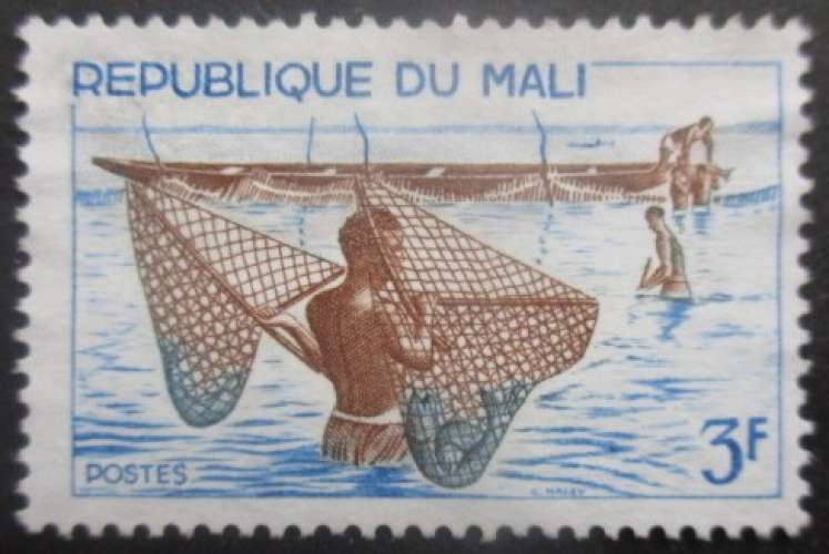 MALI N°90 oblitéré