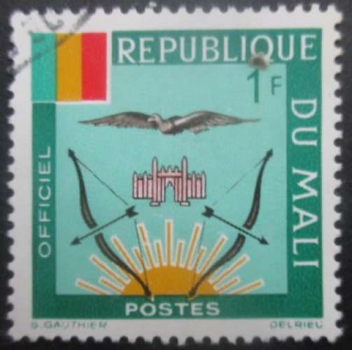 MALI service N°12 oblitéré 