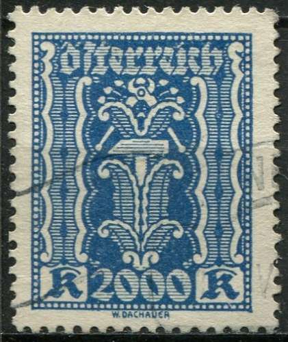 AUTRICHE 1923 OBLITERE N° 320