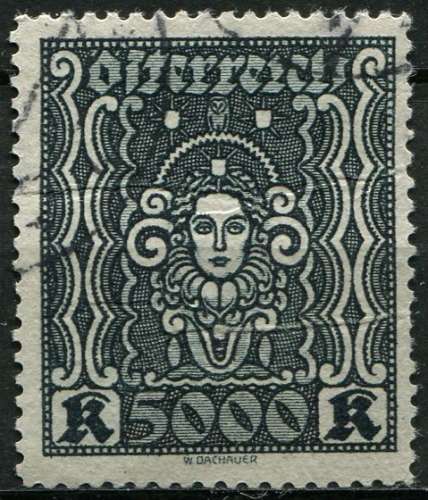 AUTRICHE 1923 OBLITERE N° 324