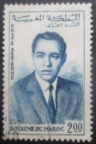 MAROC poste aérienne N°108 oblitéré