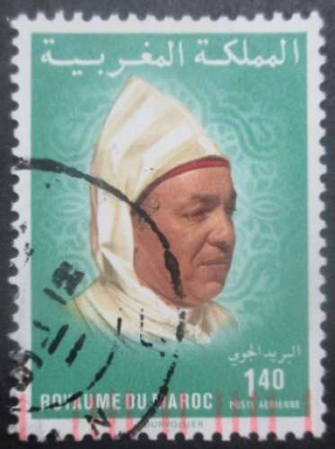 MAROC poste aérienne N°119 oblitéré