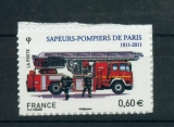 France  601  602 pompier de feuille autoadhésif d'entreprise neuf TB** MNH   prix de la poste 1.2
