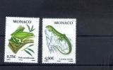 MONACO 2429 à 2430 faune reptiles et batracien 2004  neufs ** luxe MNH  prix de la poste 5.25