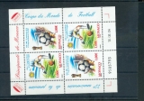 MONACO 2465 à 2466 sport football 2004 feuillet neufs ** luxe MNH prix de la poste 4 
