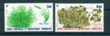 TAAF 125 à 126 flore antarctique neuf ** TB MNH sin charnela prix de la poste 1.27