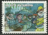 miniature France 2011 - La fête du hareng - 571 oblitéré.