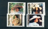 Polynésie 198 201 1/4 de cote  1983 chapeaux neuf **TB MNH sin charnela cote 3.2 