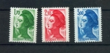 France 2318 2320 Liberté de Gandon neufs ** TB MNH cote 4 