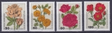 ALLEMAGNE RFA 1982 neuf** MNH N° 982 à 985 fleurs