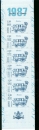 France bc 2469A carnet J T 1987 non plié neuf ** TB prix de la poste 2.56 