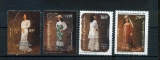 miniature Polynésie 619 622 2000 robes neuf ** TB MNH SIN CHARNELA prix de la poste 5.15 