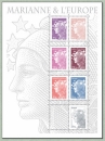 France 4614 4620 F 2011 Marianne et l'Europe neuf **TB MNH sin charnela prix de la poste 9.5