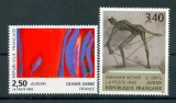 France 2797 2798 europa art sculpture et tableau 1993 neufs ** TB MNH faciale 0.9