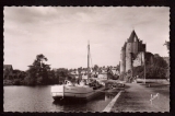  France Cpsm Josselin (56 Le Château et le Quai sur la Rivière l' Oust
