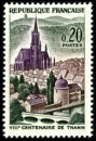 France 1308 1/4 de cote ville de Thann 1961 neuf **TB MNH SIN CHARNELA COTE 0.8