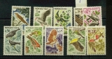 Monaco  581 590  1/4 de cote oiseaux 1962 neuf ** TB MNH sin charnela cote 18