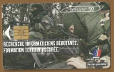 miniature Télécarte - Phone card - F 1270 A - 04/03 - Gem 2 - 50 u - Armée de terre 1.