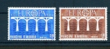 Andorre Espagnol  167 168 1/4 de cote europa 1984 neufs ** TB MNH cote 1   