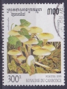 CAMBODGE 1995 oblitéré N° 1254 champignons