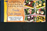 Polynésie 590 601 1999 fruits du fenua en carnet c590-1  neuf * * TB MNH SIN CHARNELA   cote 65