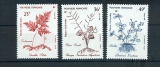 miniature Polynésie 315 317 1/4 de cote 1988 plantes Médicinales neufs**TB MNH cote 3.45