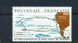 Polynésie 311 1988 1/4 de cote Expédition tahiti nui neufs**TB MNH cote 9.7