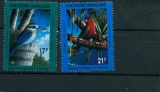 Polynésie 383 384 1991 oiseaux neufs ** TB MNH faciale 0.32
