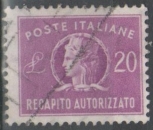 Italie 1955 - Recapite 20 L.