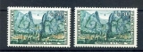 France 1435 Moustiers  variété maisons vertes + original neuf ** TB MNH