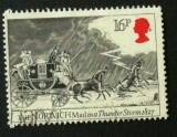GB 1984 First Mail Coach Run 16p YT 1137 / SG 1260