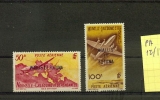 WALLIS ET FUTUNA PA  12 13 1949 avions surch neufs avec trace de charnière* TB MH cote 20.5