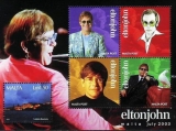 Malte 2003 Sir Elton John, compositeur interprète (feuillet)